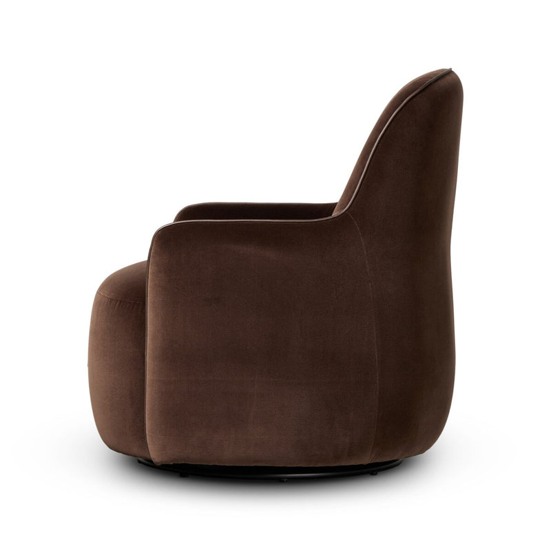 Berkley Swivel Chair - Surrey Cocoa