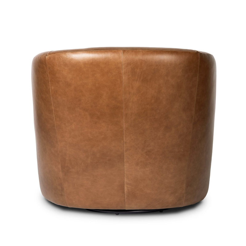 Salena Swivel Chair - Sonoma Chestnut