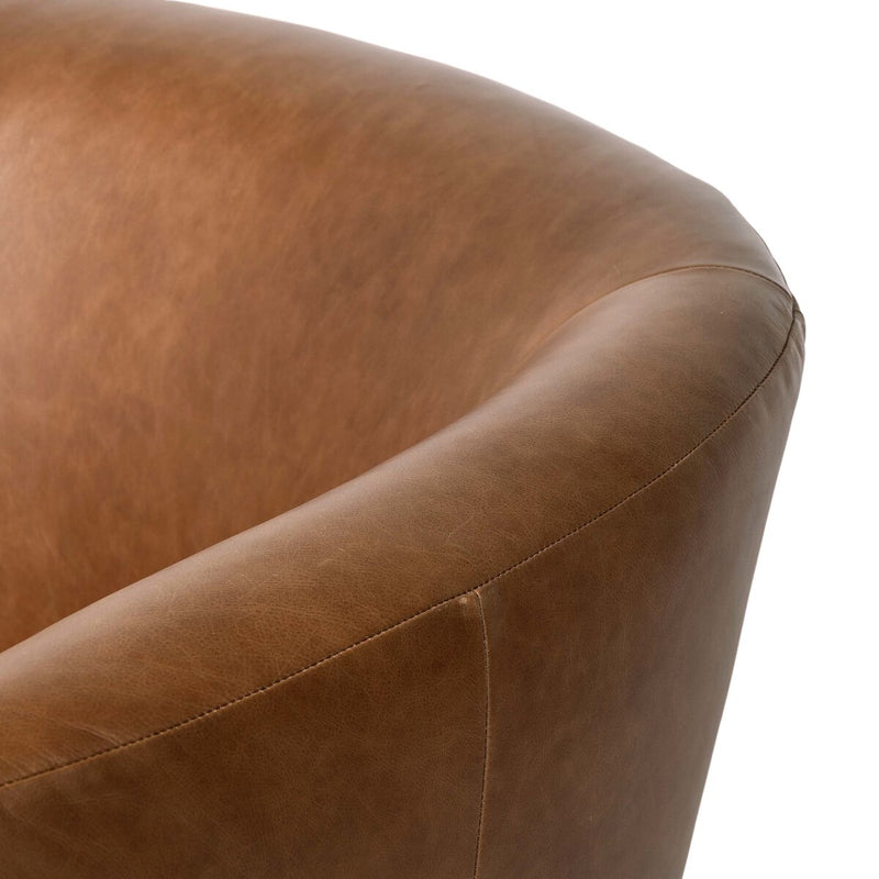 Salena Swivel Chair - Sonoma Chestnut