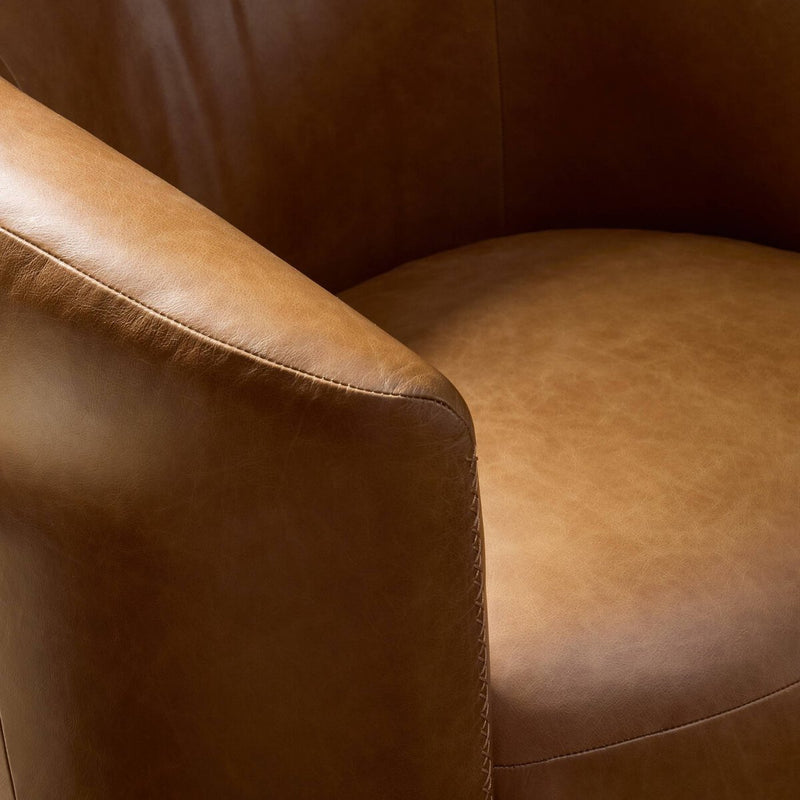 Salena Swivel Chair - Sonoma Chestnut