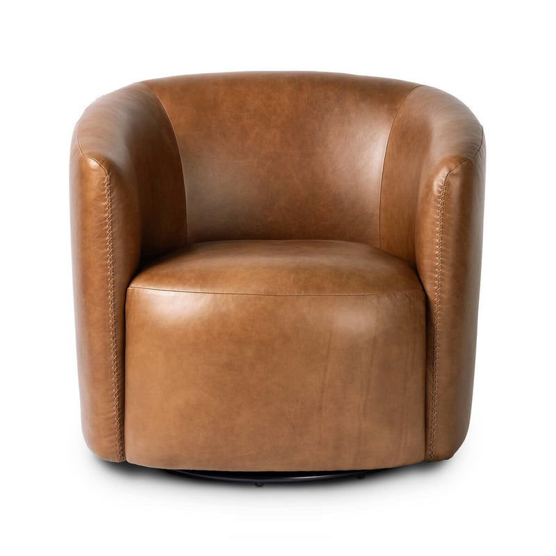 Salena Swivel Chair - Sonoma Chestnut
