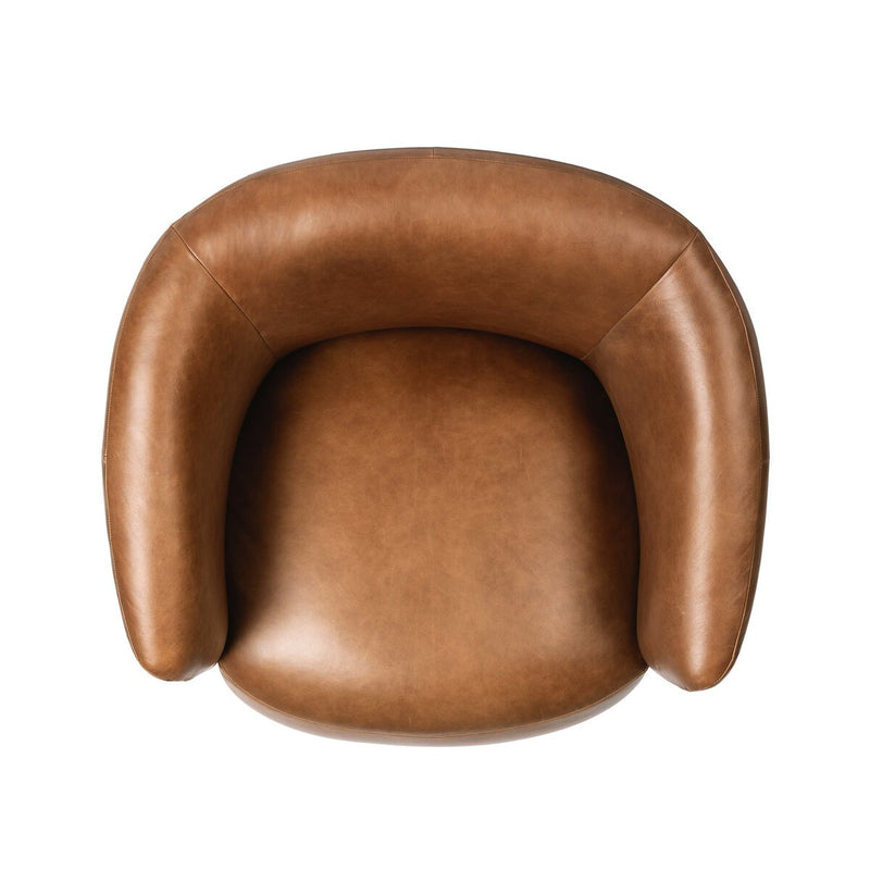 Salena Swivel Chair - Sonoma Chestnut
