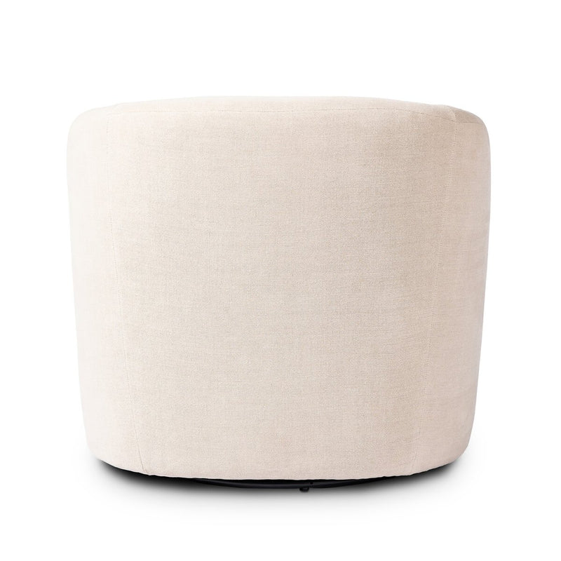 Salena Swivel Chair - Broadway Dune