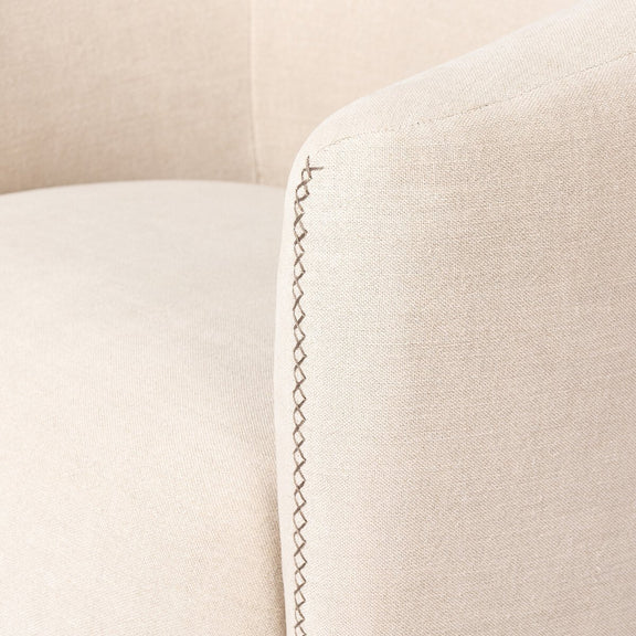 Salena Swivel Chair - Broadway Dune
