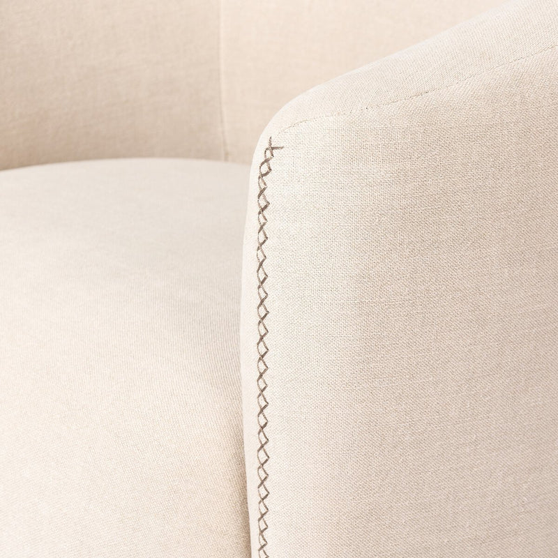 Salena Swivel Chair - Broadway Dune