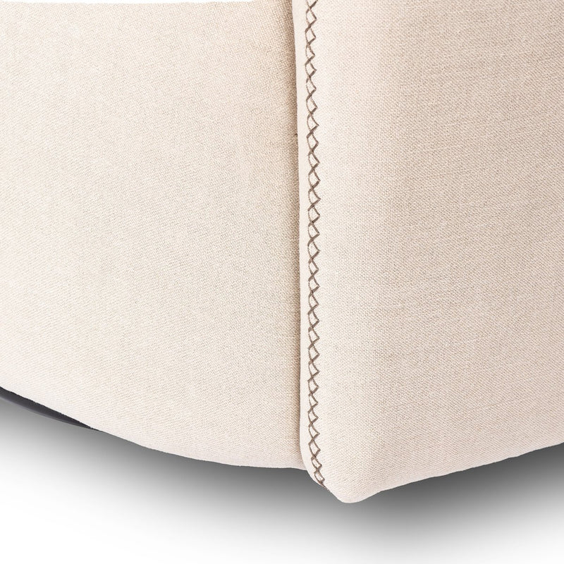 Salena Swivel Chair - Broadway Dune