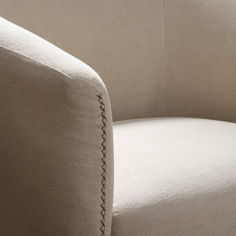 Salena Swivel Chair - Broadway Dune