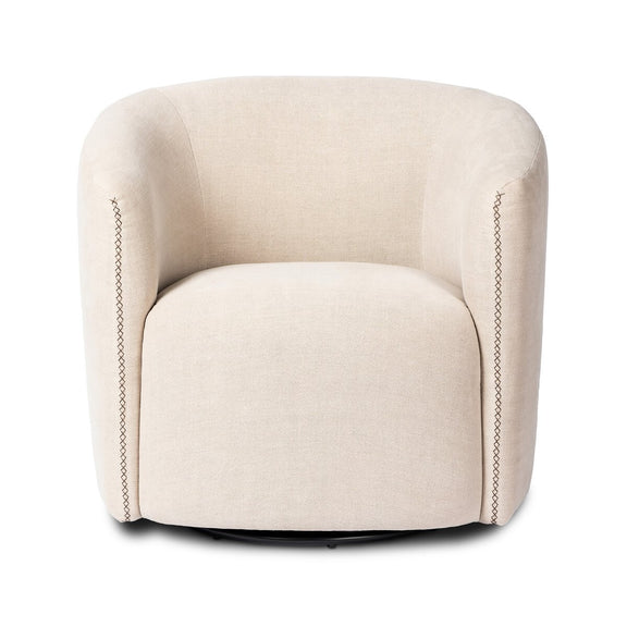 Salena Swivel Chair - Broadway Dune