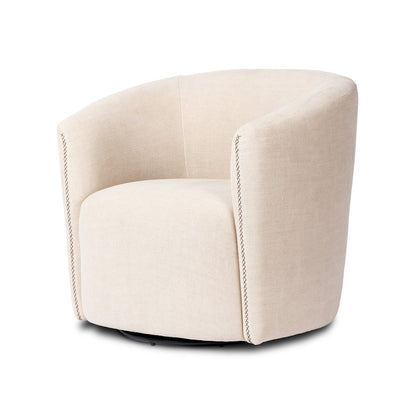 Salena Swivel Chair - Broadway Dune