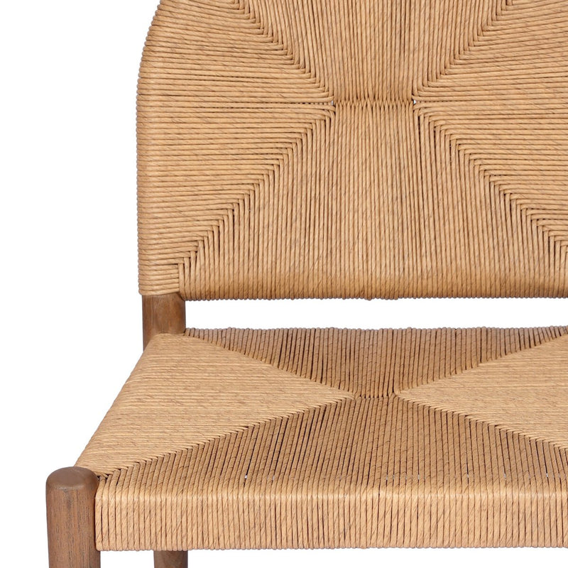 Abilene Outdoor Dining Chair - Fine Textured Natural