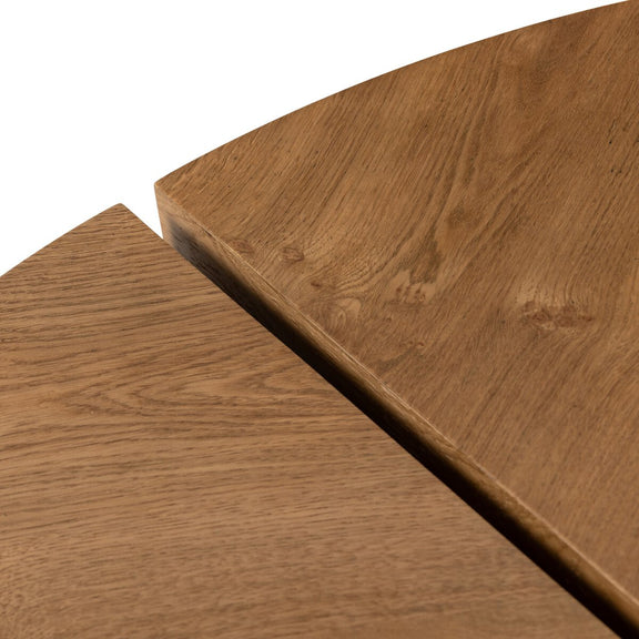 Rue Coffee Table - Barley Medium Burl Oak