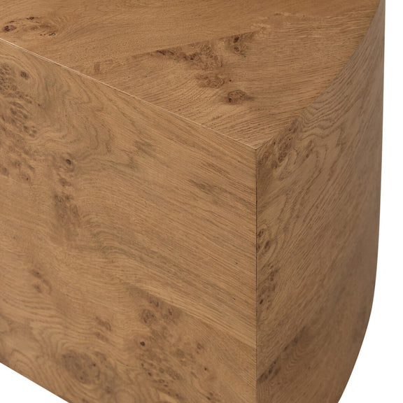 Rue Coffee Table - Barley Medium Burl Oak