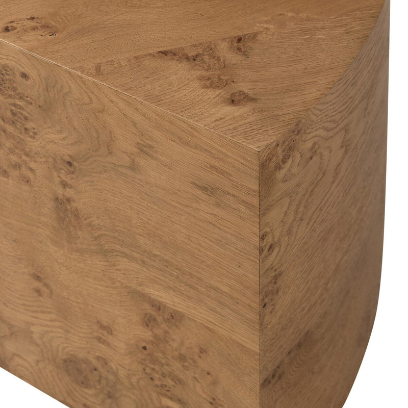 Rue Coffee Table - Barley Medium Burl Oak