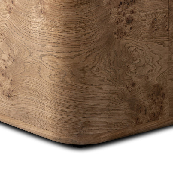 Talessi End Table - Wheat Medium Burl Oak