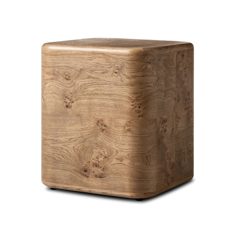 Talessi End Table - Wheat Medium Burl Oak