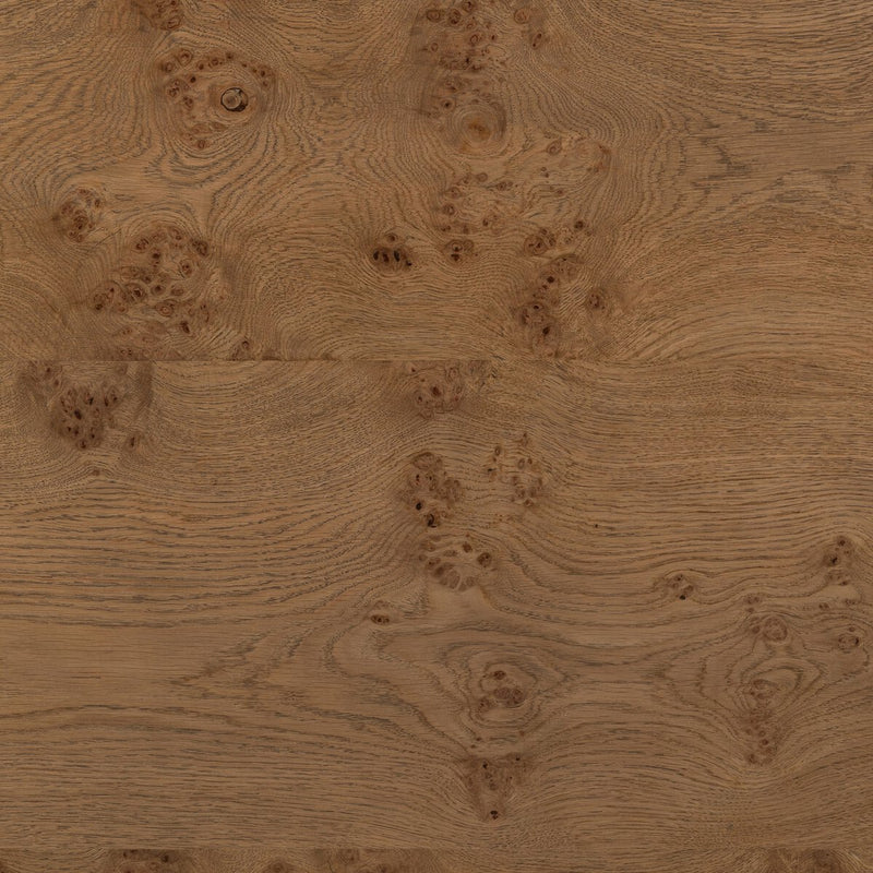 Talessi Square Coffee Table - Wheat Medium Burl Oak