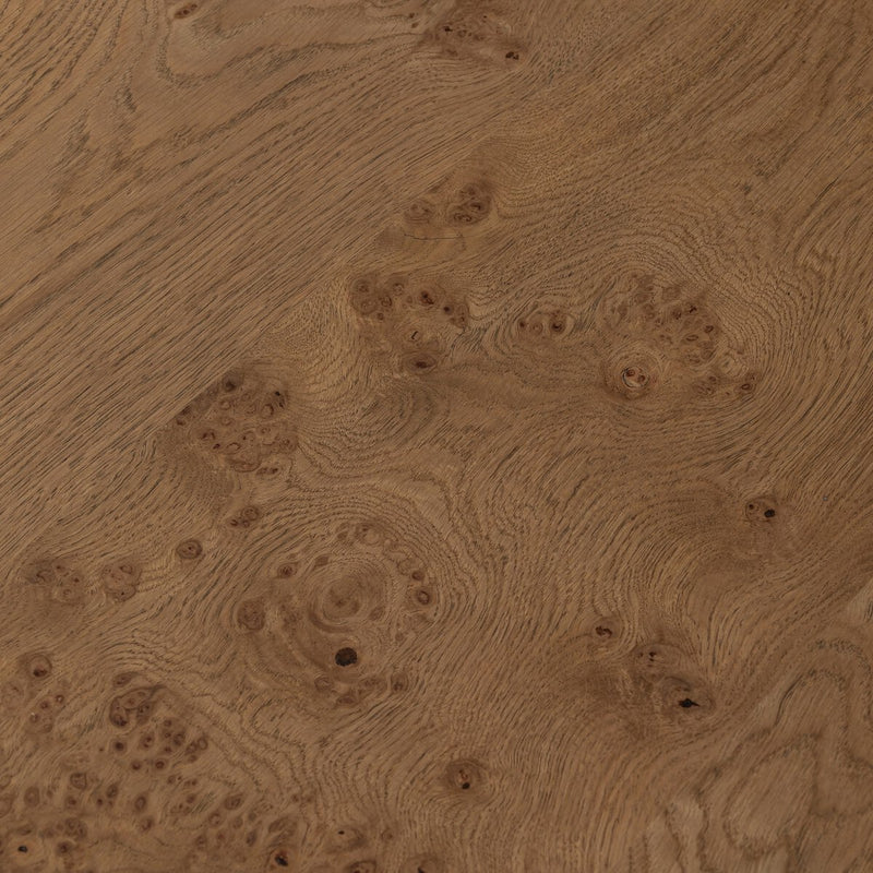 Talessi Square Coffee Table - Wheat Medium Burl Oak