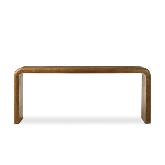 Daven Console Table - Rye Medium Burl Oak Veneer