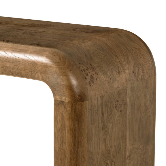 Daven Console Table - Rye Medium Burl Oak Veneer