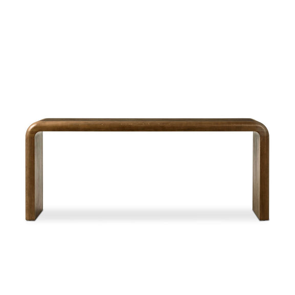 Daven Console Table - Rye Medium Burl Oak Veneer