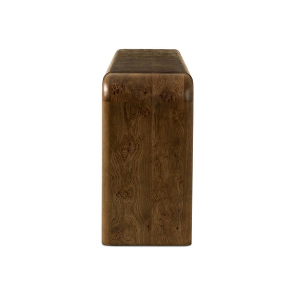 Daven Console Table - Rye Medium Burl Oak Veneer