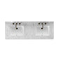 Porter Double Vanity - Satin Light Wash Oak Veneer