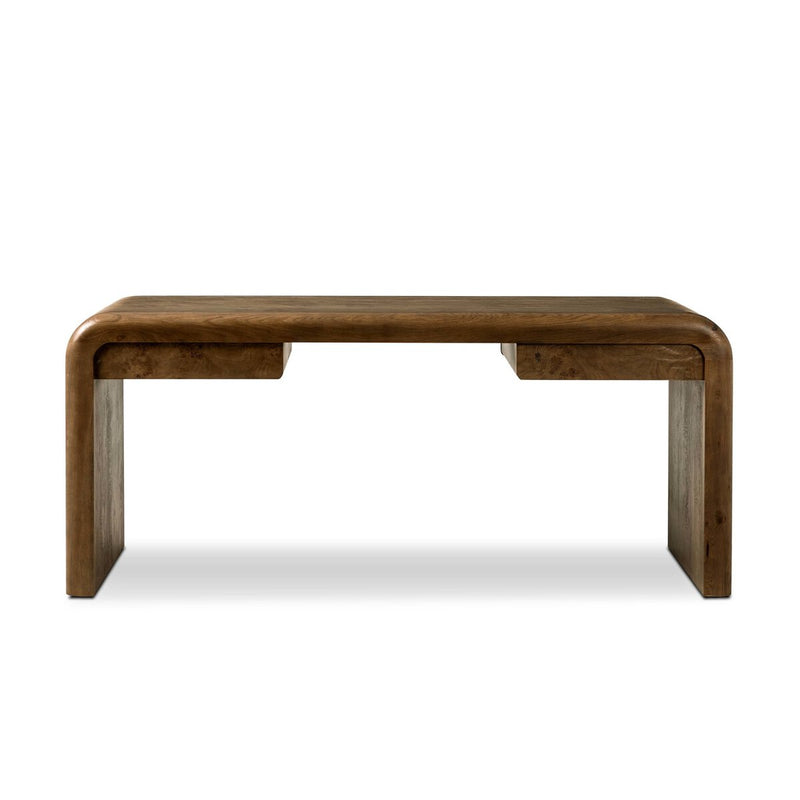 Daven Desk - Rye Medium Burl Oak Veneer