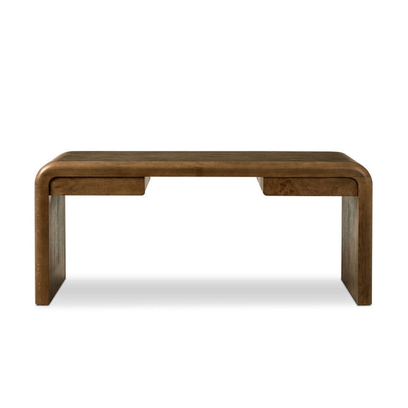 Daven Desk - Rye Medium Burl Oak Veneer