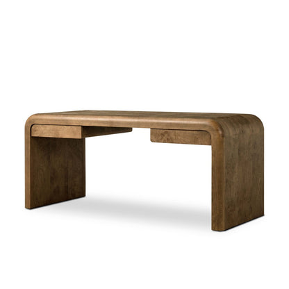 Daven Desk - Rye Medium Burl Oak Veneer