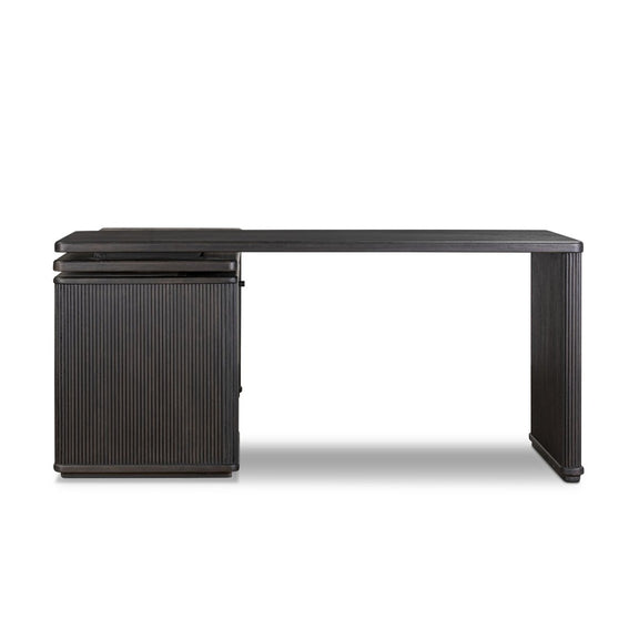 Weston Rotating Desk - Black Parawood