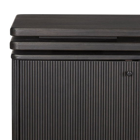 Weston Rotating Desk - Black Parawood
