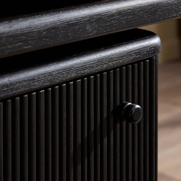 Weston Rotating Desk - Black Parawood