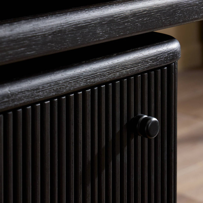 Weston Rotating Desk - Black Parawood