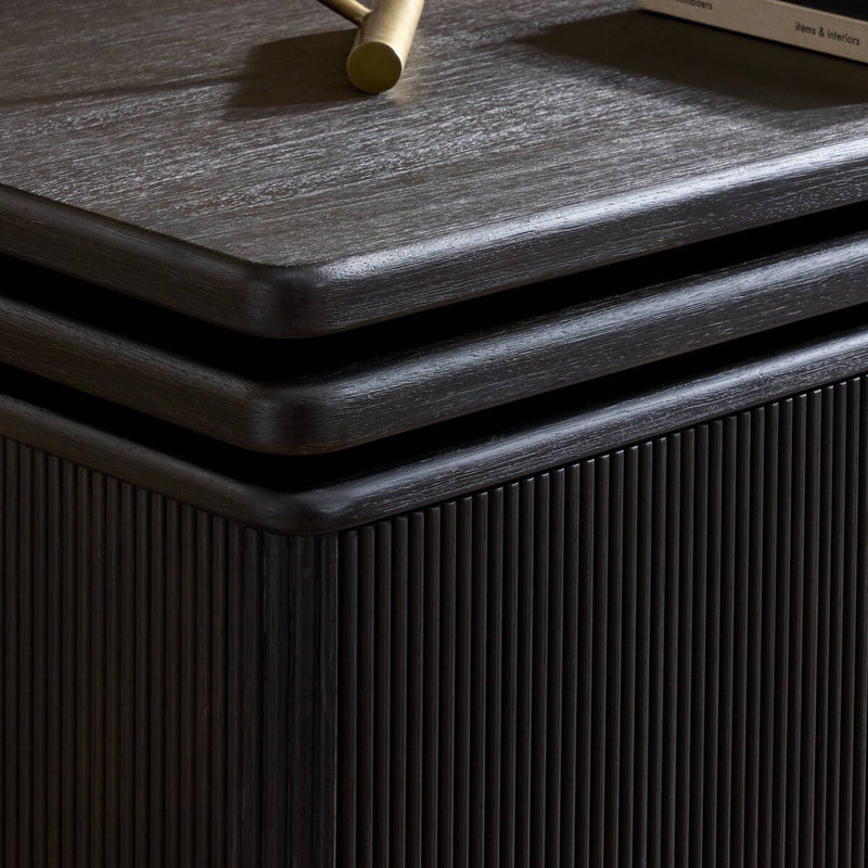 Weston Rotating Desk - Black Parawood