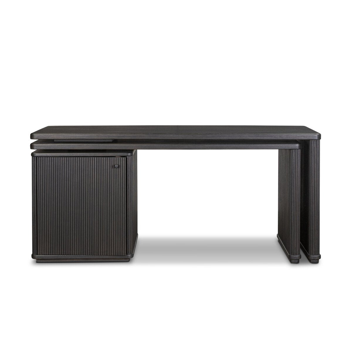 Weston Rotating Desk - Black Parawood