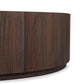Ridge Outdoor Coffee Table - Stained Saddle Brown-teak Root