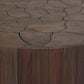 Ridge Outdoor Coffee Table - Stained Saddle Brown-teak Root