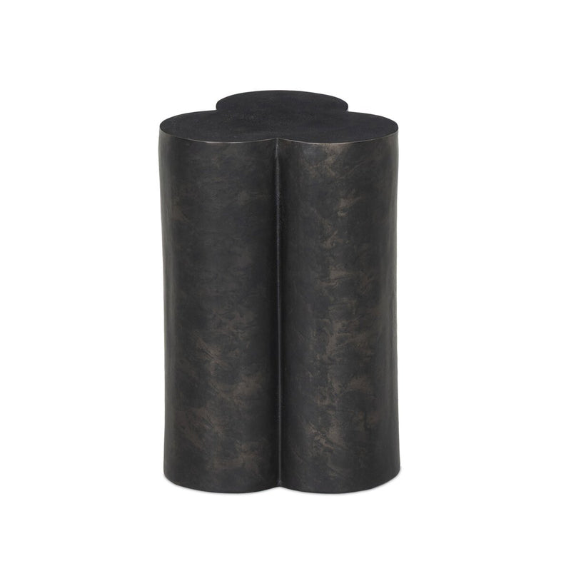 North Outdoor End Table - Distressed Bronze