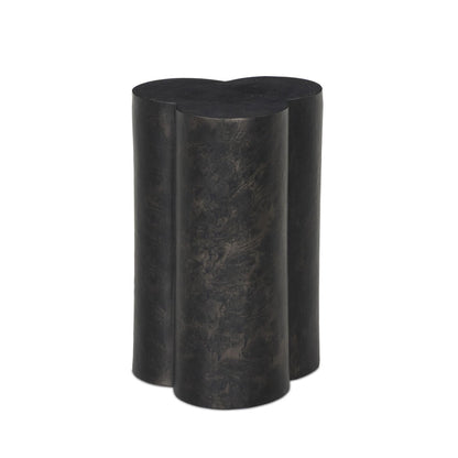 North Outdoor End Table - Distressed Bronze