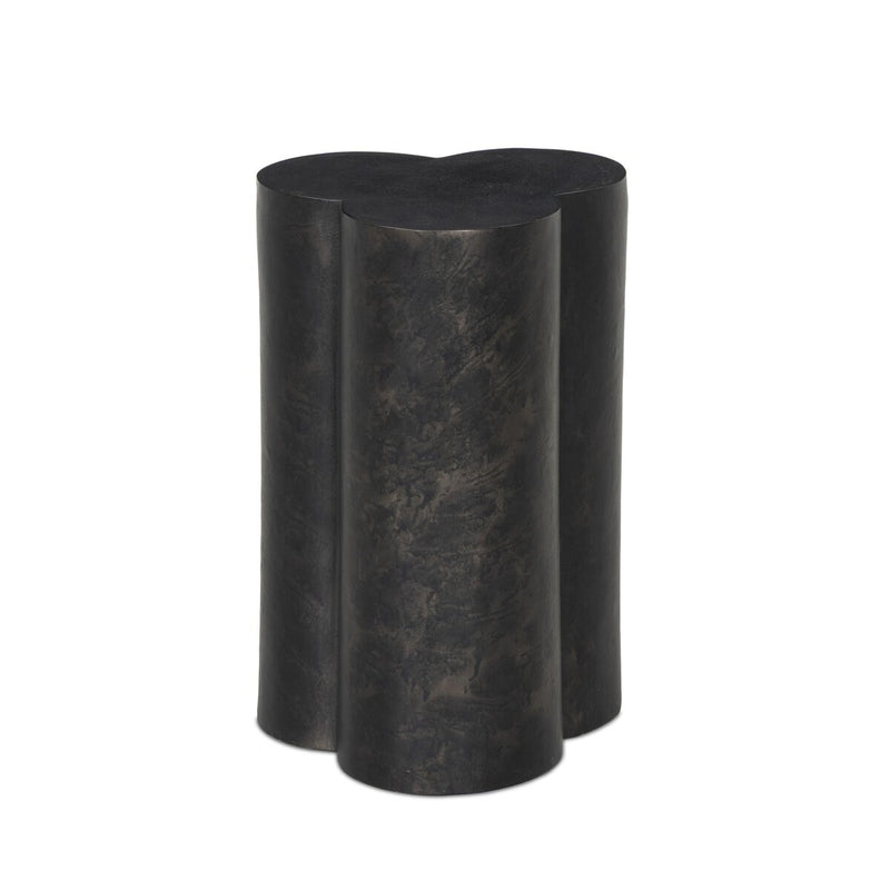 North Outdoor End Table - Distressed Bronze