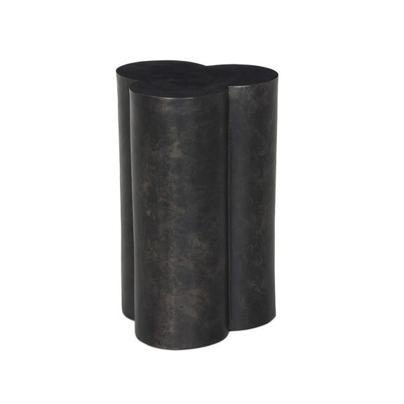 North Outdoor End Table - Distressed Bronze