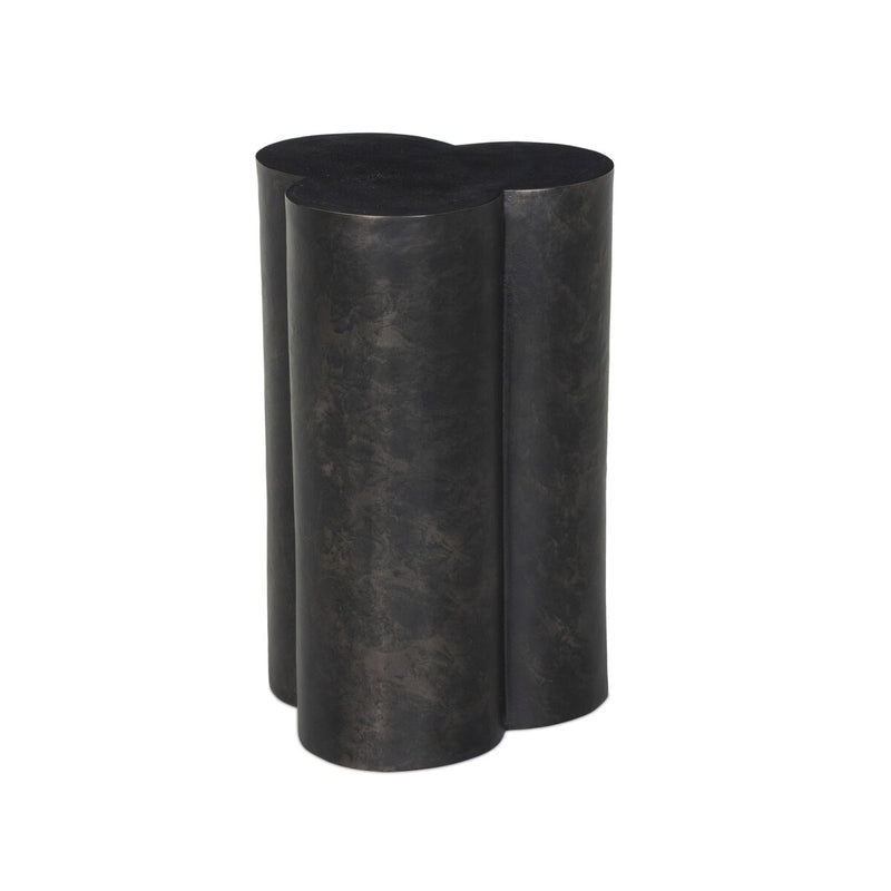 North Outdoor End Table - Distressed Bronze