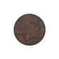 Ridge Outdoor End Table - Stained Saddle Brown-teak Root
