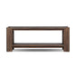 Soho Outdoor Console Table - Stained Saddle Brown