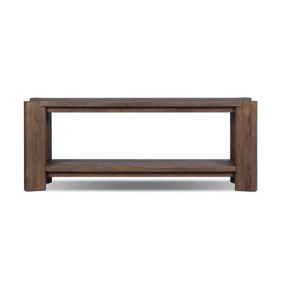 Soho Outdoor Console Table - Stained Saddle Brown