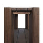 Soho Outdoor Console Table - Stained Saddle Brown