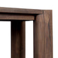 Soho Outdoor Console Table - Stained Saddle Brown