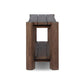 Soho Outdoor Console Table - Stained Saddle Brown