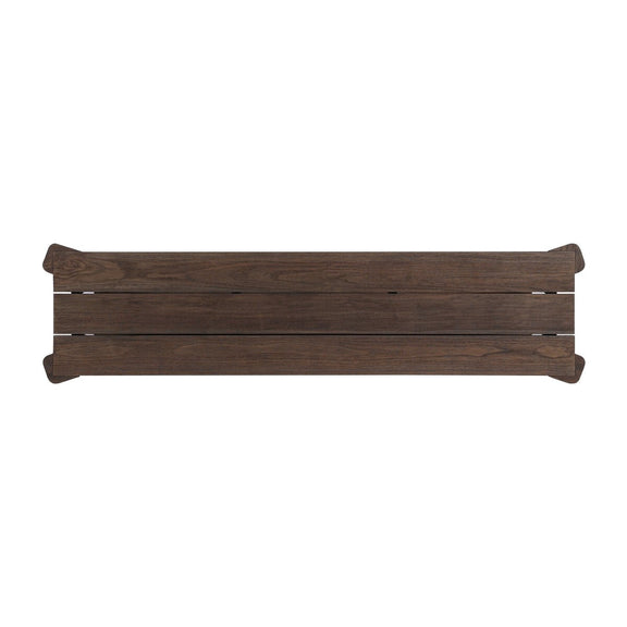 Soho Outdoor Console Table - Stained Saddle Brown