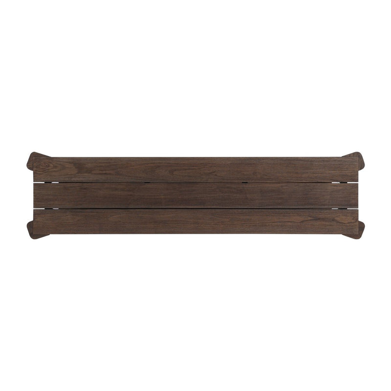 Soho Outdoor Console Table - Stained Saddle Brown
